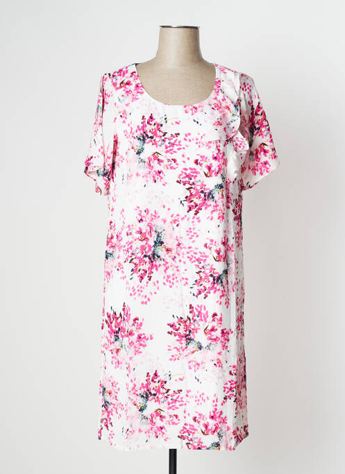 Rochie midi roz DAMART femeie