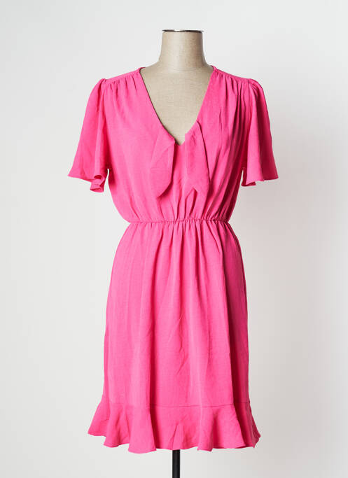 Rochie midi roz EMI-JO femeie