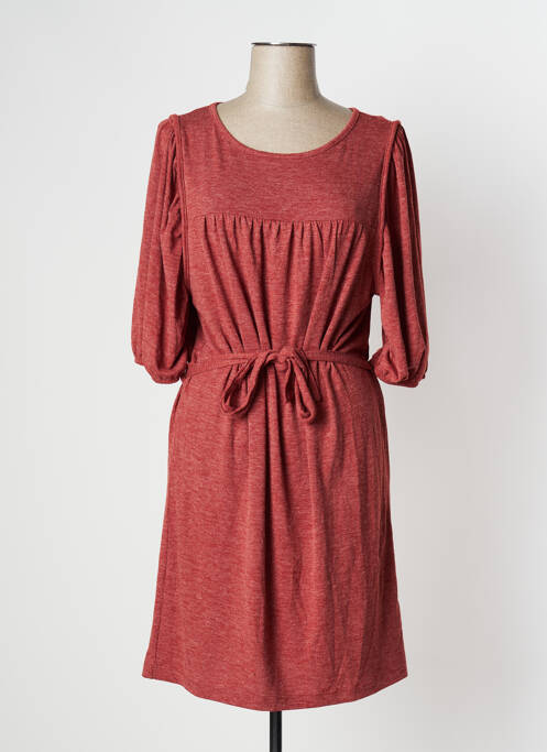 Rochie midi portocaliu BONOBO femeie