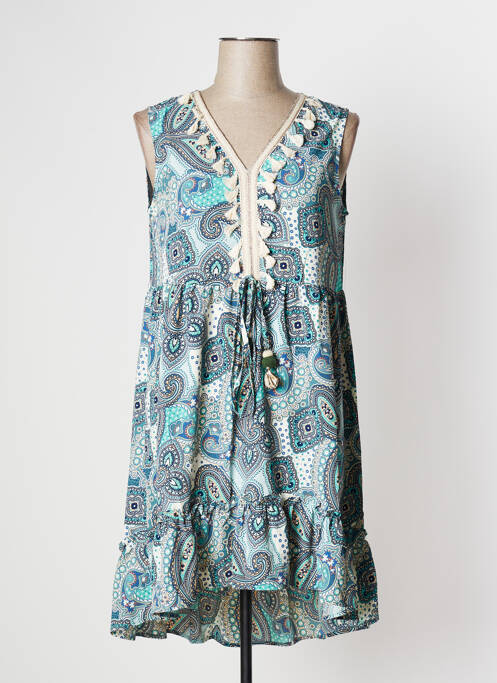 Rochie midi verde EMI-JO femeie