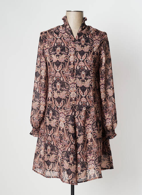 Rochie scurtă bej LAAGAM femeie