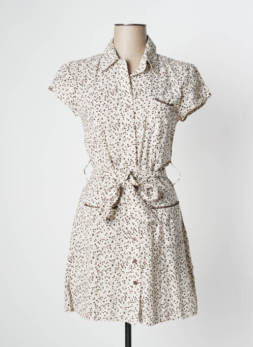 Rochie scurtă maro VILA femeie