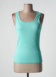 Top elasticitate fără mâneci verde DAMART femme
