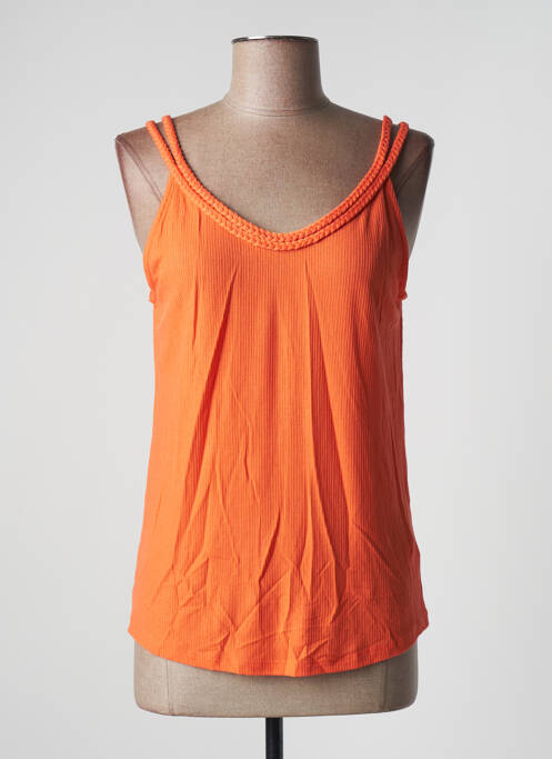 Top portocaliu CAMAIEU femeie