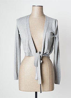 Cardigan petrecut gri CACHE CACHE femeie