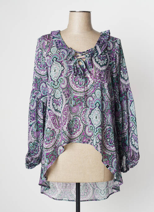 Tunică mâneci lungi violet SALSA femeie