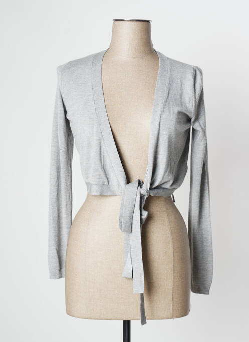 Cardigan petrecut gri CACHE CACHE femeie