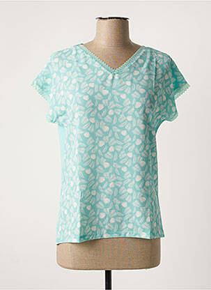 Tricou albastru DAMART femeie