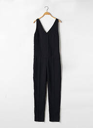 Salopetă-pantalon croială fluidă fără mâneci negru IKKS femme