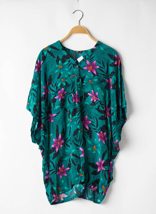 Salopetă scurtă verde UNDIZ femeie