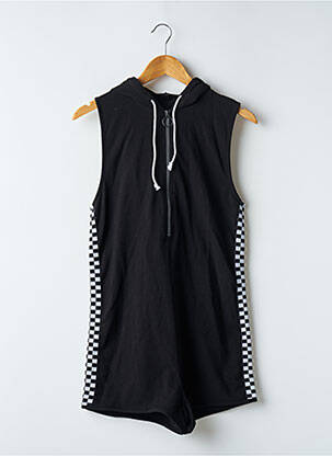 Salopetă scurtă negru UNDIZ femeie