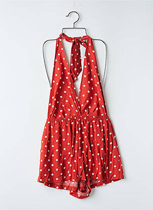 Salopetă scurtă portocaliu UNDIZ femeie