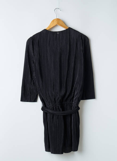 Salopetă scurtă croială fluidă mâneci 3/4 negru IKKS femme