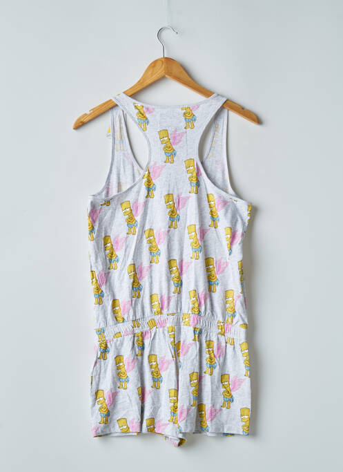 Pijamale scurte gri UNDIZ femeie