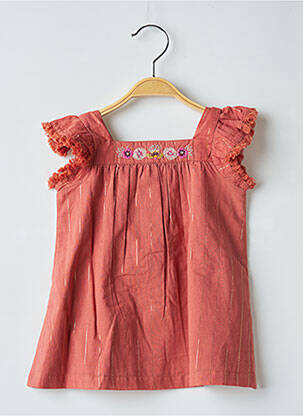 Rochie midi portocaliu DU PAREIL AU MÊME fată