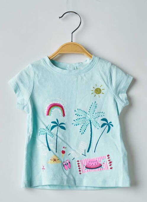 Tricou albastru DU PAREIL AU MÊME fată