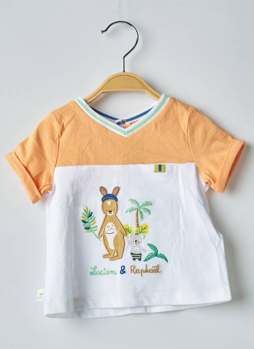 Tricou portocaliu SERGENT MAJOR băiat