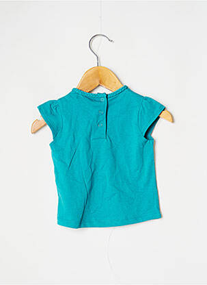 Tricou elasticitate mâneci scurte verde DPAM fată