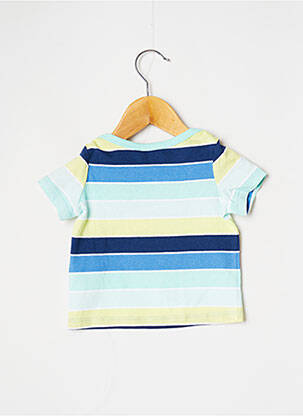 Tricou elasticitate mâneci scurte albastru DPAM băiat