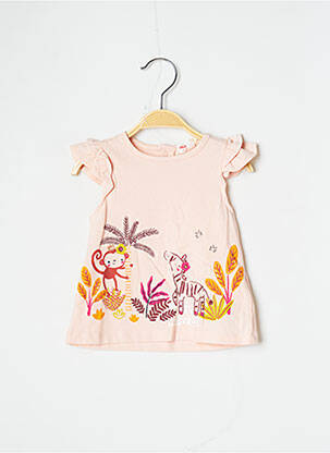 Tricou roz DPAM fată