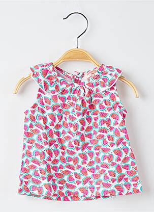 Top alb DU PAREIL AU MÊME fată