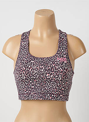 Sutien efect material satinat sutiene roz IKKS femeie