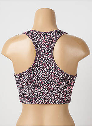 Sutien efect material satinat sutiene roz IKKS femeie