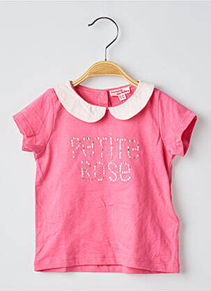 Tricou roz DU PAREIL AU MÊME fată