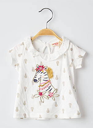 Tricou alb DU PAREIL AU MÊME fată