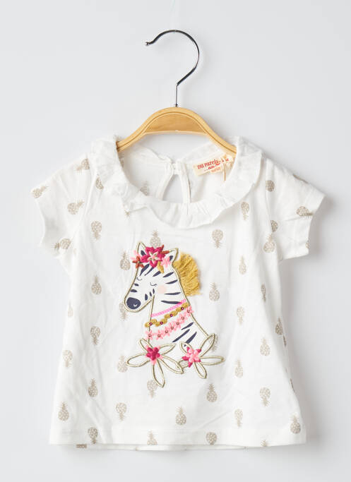 Tricou alb DU PAREIL AU MÊME fată