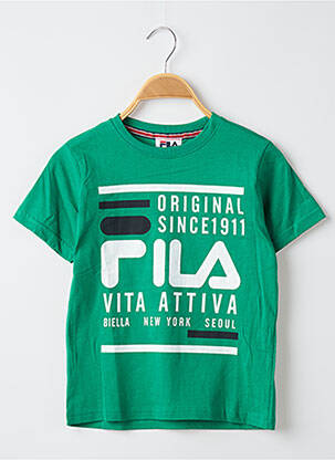 Tricou verde FILA băiat