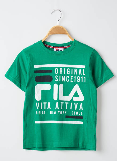 Tricou verde FILA băiat