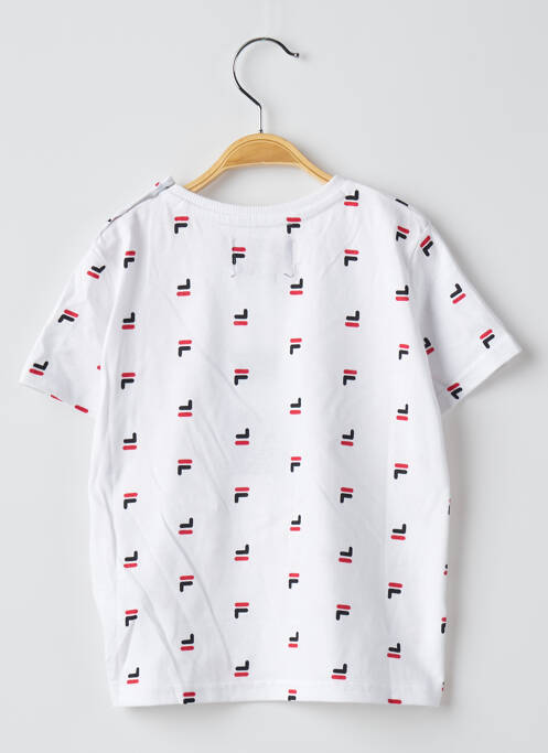 Tricou alb FILA băiat