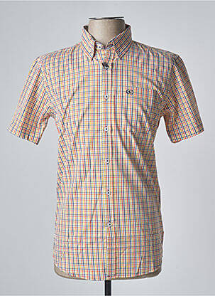 Cămașă cu mâneci scurte galben DAMART bărbat