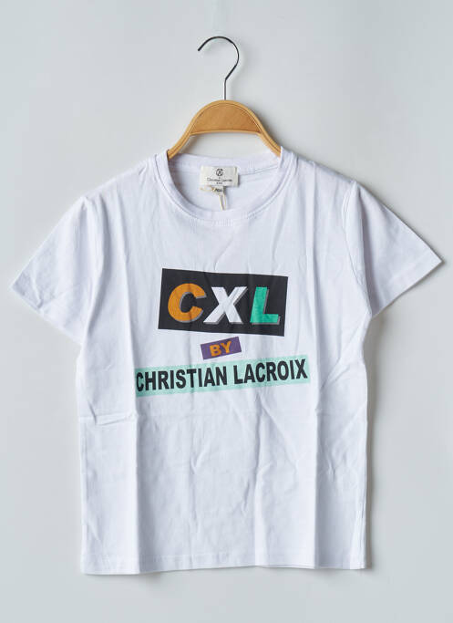 Tricou alb CL BY CHRISTIAN LACROIX copil
