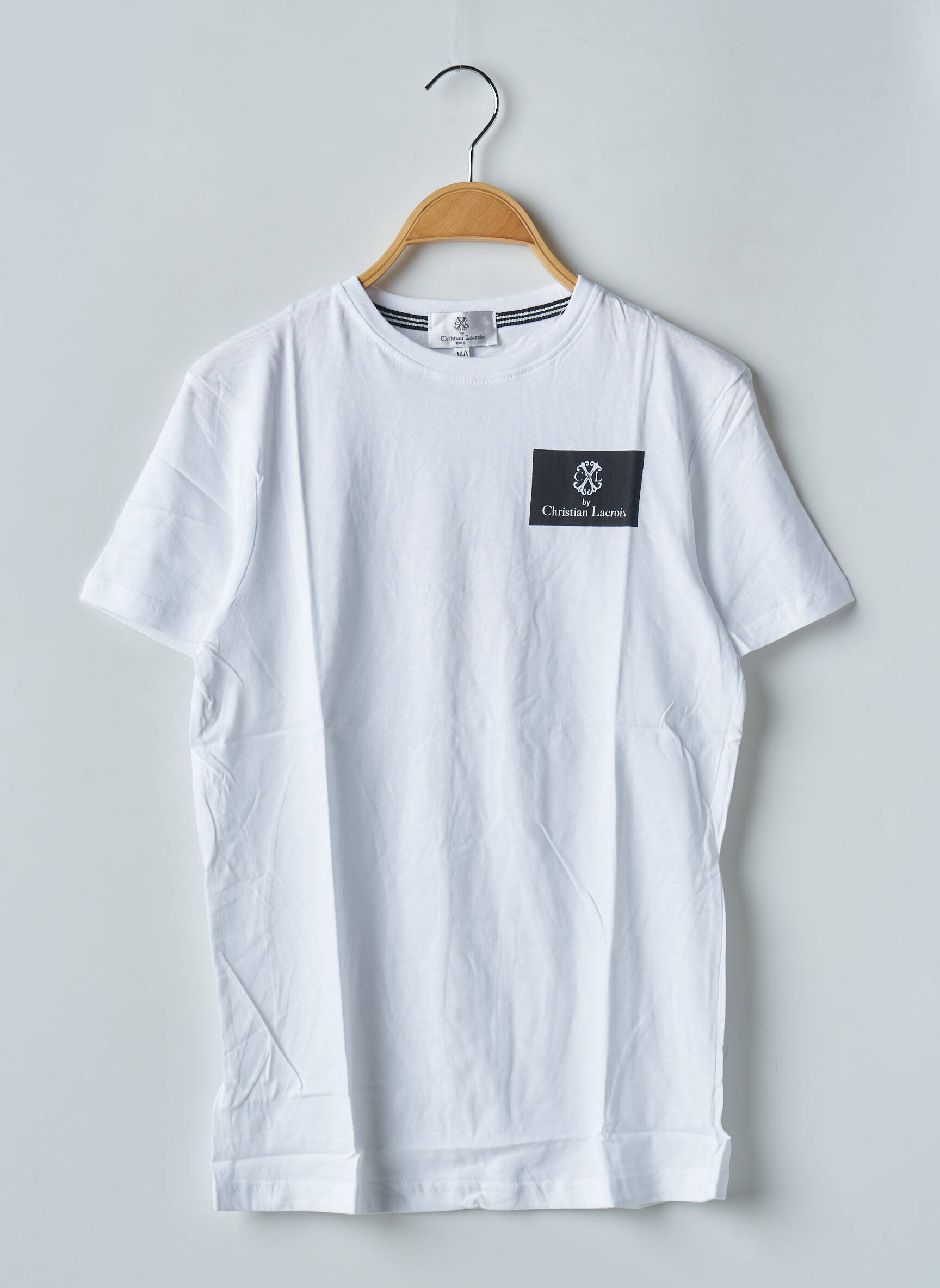 Tricou elasticitate mâneci scurte alb CL BY CHRISTIAN LACROIX copil