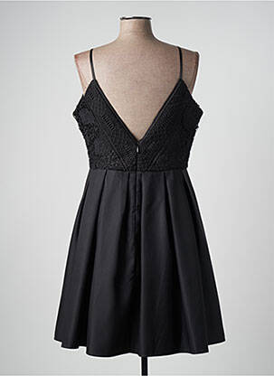 Rochie midi fără mâneci fără mâneci negru CHIC CHIC femeie