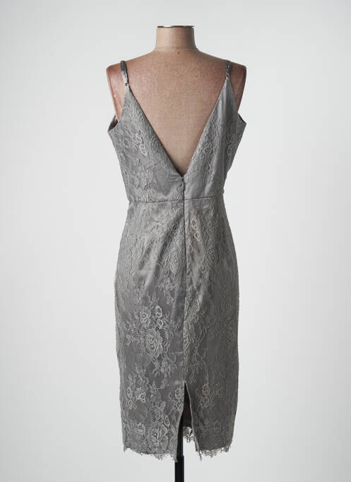 Rochie midi gri CHIC CHIC femeie