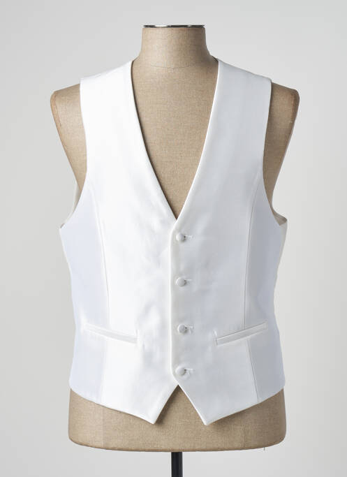 Vestă fără mâneci alb GUY LAURENT bărbat