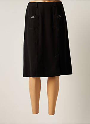 Fustă midi negru CHRISTINE LAURE femeie