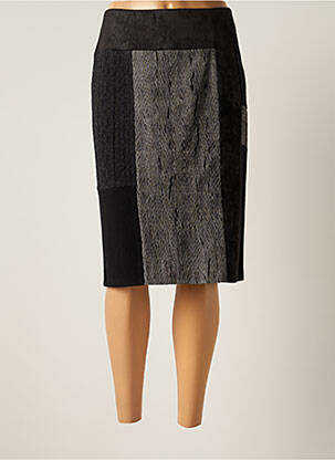 Fustă midi negru CHRISTINE LAURE femeie