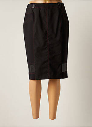 Fustă midi negru CHRISTINE LAURE femeie