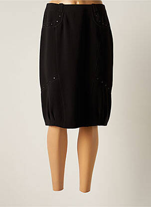 Fustă midi negru CHRISTINE LAURE femeie