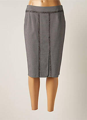 Fustă midi gri CHRISTINE LAURE femeie