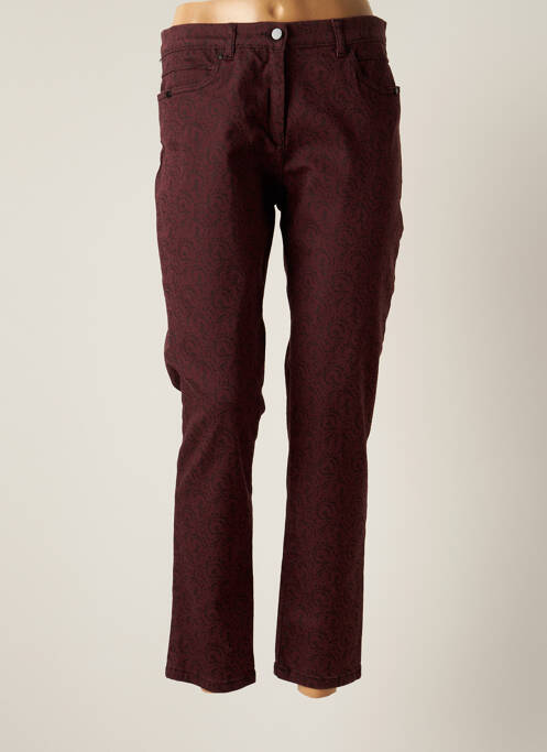 Pantalon slim roșu CHRISTINE LAURE femeie