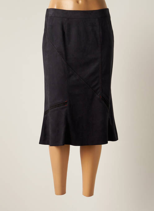 Fustă midi gri CHRISTINE LAURE femeie