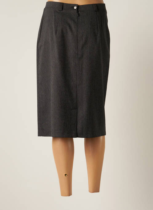 Fustă midi gri CHRISTINE LAURE femeie