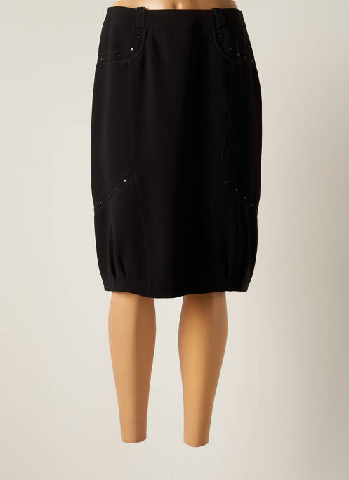 Fustă midi negru CHRISTINE LAURE femeie