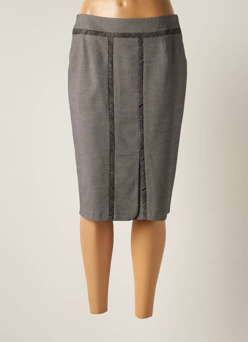 Fustă midi gri CHRISTINE LAURE femeie