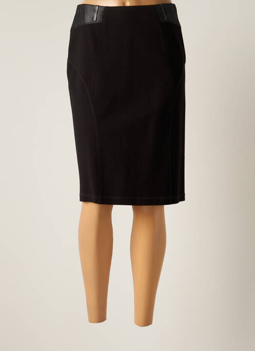 Fustă midi negru CHRISTINE LAURE femeie